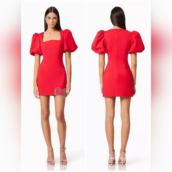 Elliatt Dresses & Skirts - NWT- Elliatt Cherie mini dress in red Sz S